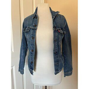 Levi's Premium Ex Boyfriend Trucker Womens Size S Small Jacket